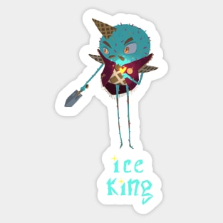 Ice King Mint dark Sticker